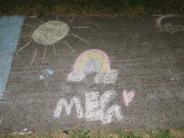 sidewalk chalk art