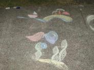 sidewalk chalk art