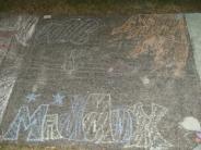 sidewalk chalk art