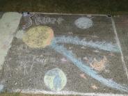 sidewalk chalk art