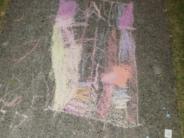 sidewalk chalk art