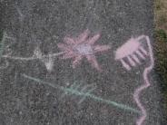 sidewalk chalk art