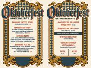 German inspired menu