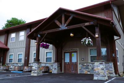 color photo of Yacolt, Washington Town Hall